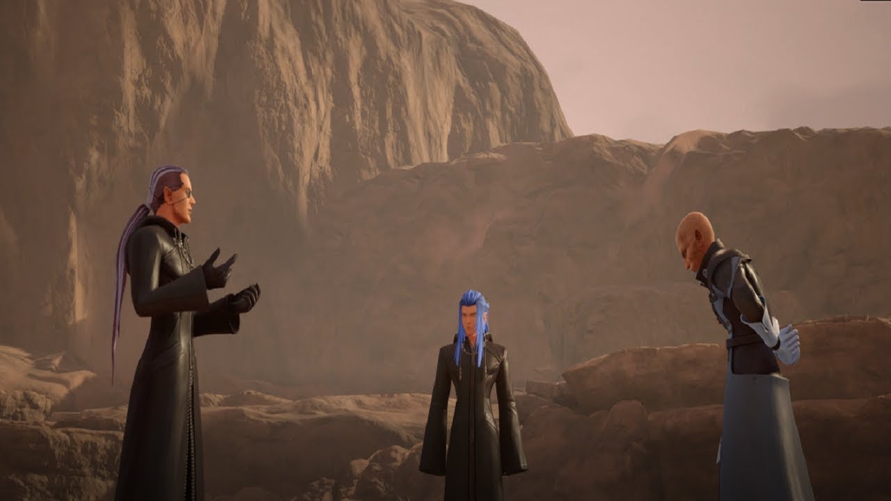 Kingdom Hearts 3 (PS4) Xehanort, Xigbar, And Sa&iuml;x HD 1080p - REmind DLC