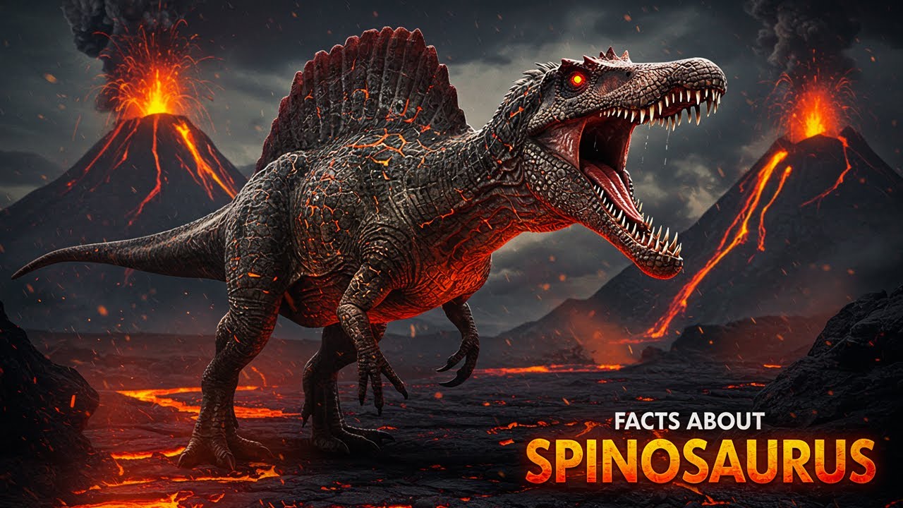 Spinosaurus Facts for Kids | All about the Spinosaurus!