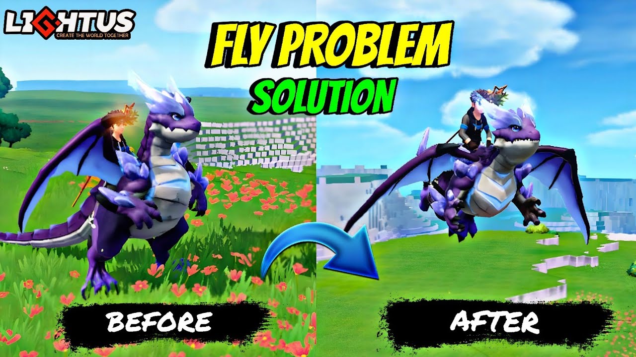 How to FIX the Lightus FLY 🕊️ Problem | LIGHTUS NEW UPDATE GUIDE | PALWORLD MOBILE | PALWORLD 