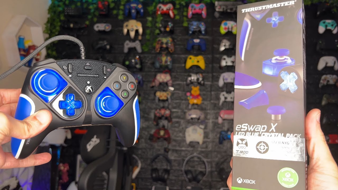 Thrustmaster eSwap Color Kit-$40 Stick Drift Fix With Style