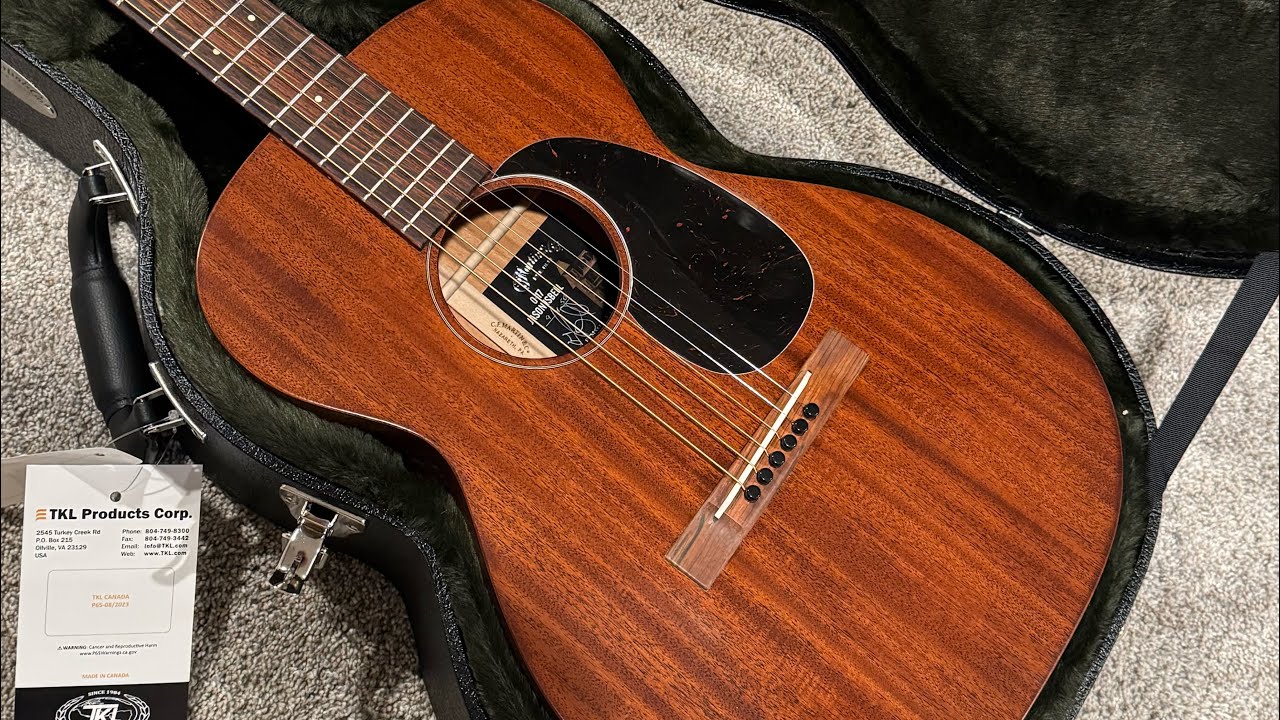 Jason Isbell Limited Signature Martin 0-17 - Unboxing - #9 of 50  