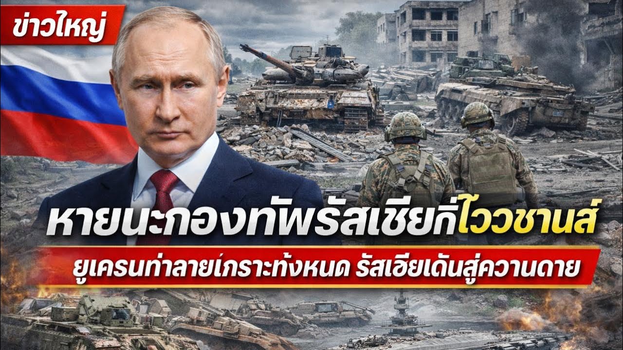 นี่คือหน้าตาของ ความพ่ายแพ้อย่างสิ้นเชิง… ยูเครนได้ กวาดล้างรถถังของปูตินจนหมดสิ้น