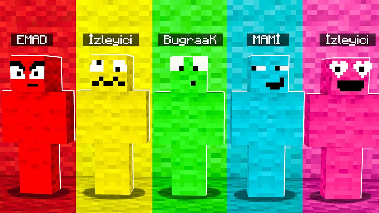 Minecraft ama 100 KİŞİ İLE  GÖRÜNMEZ SAKLAMBAÇ