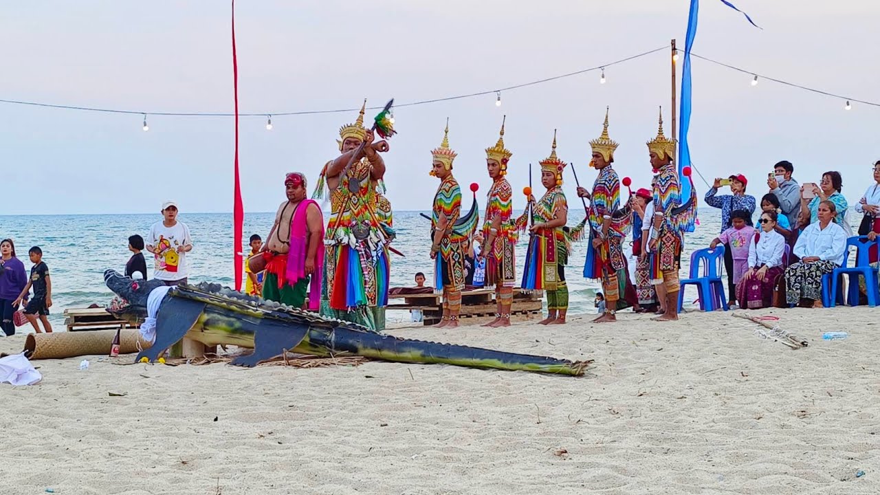 ไหว้ครูหมอมโนราห์ ศาลาพ่อตา หาดละไม เกาะสมุย 31-3-2566