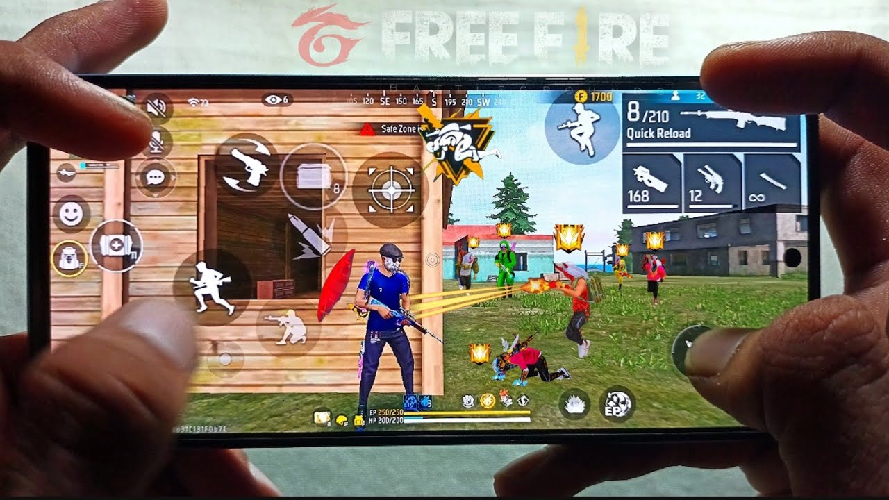 HANDCAM⚡ Poco X6 Pro Free Fire Gameplay