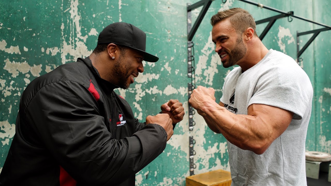 Bodybuilding vs. Physique: Shawn Rhoden & Jason Poston Shoulder Workout at The Mecca