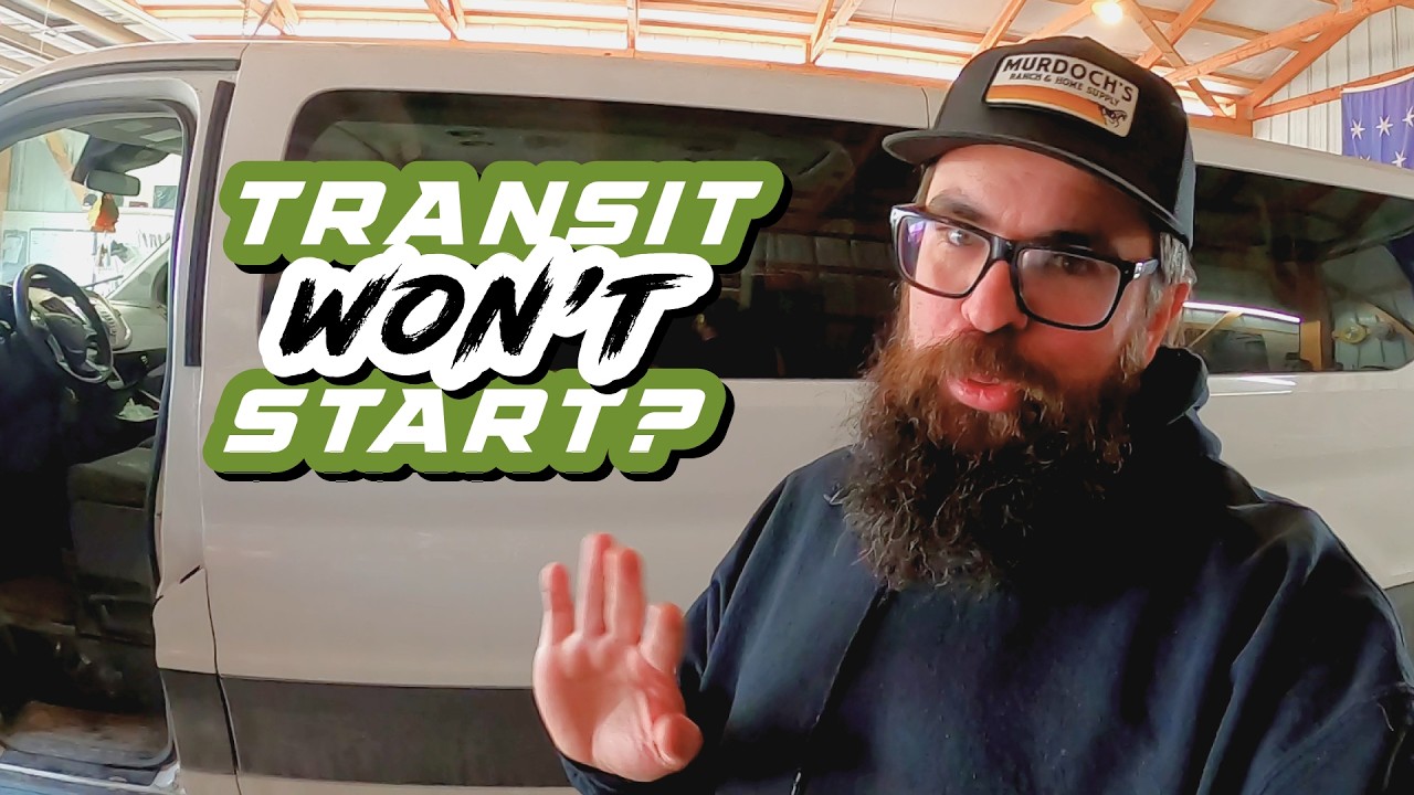 Этот Ford Transit САМОВЫВОЗНАТЕЛЬНО не заводится.