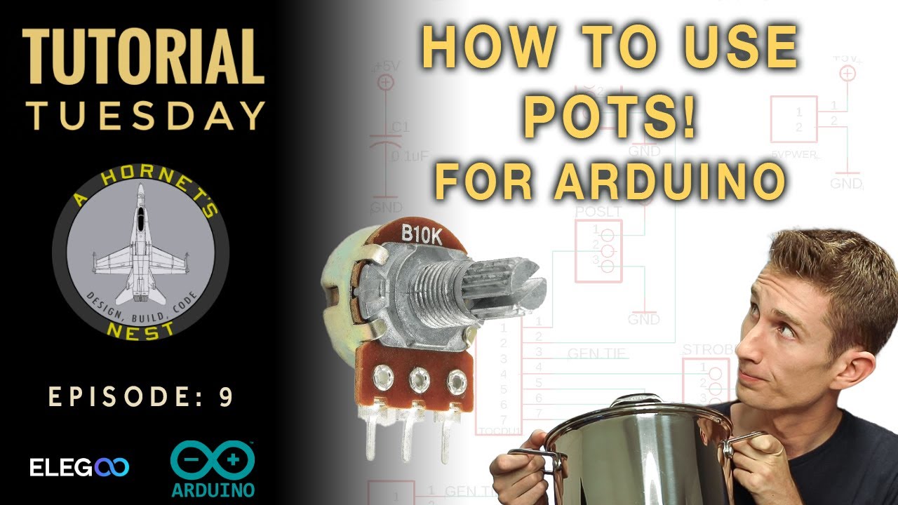 Ep: 9 - How to Wire and Code Potentiometers for Arduino | Build Your Own Flight Simulator