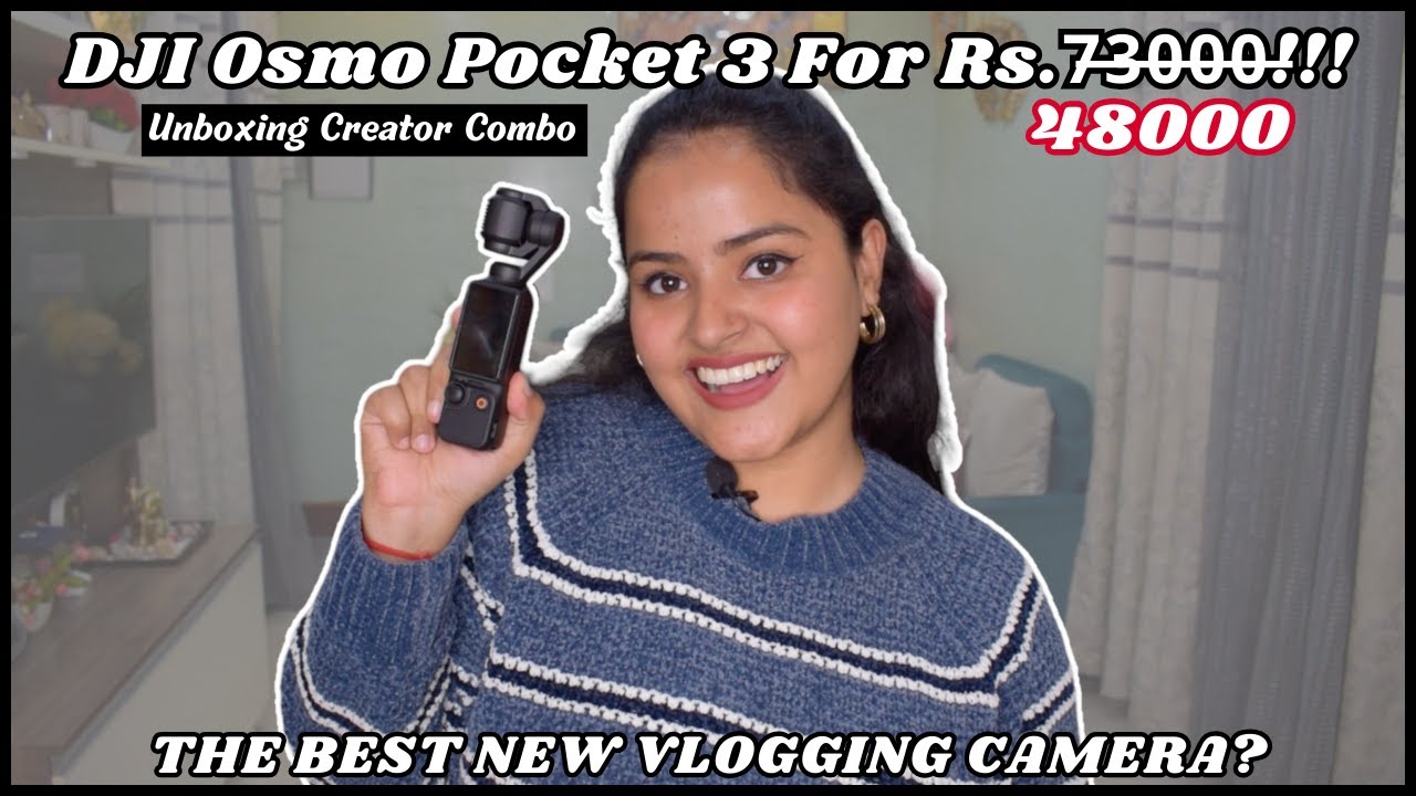 Best Vlog Camera 📸 | Unboxing DJI Osmo Pocket 3 Creator Combo v/s IPhone 13 | Soni Mishra