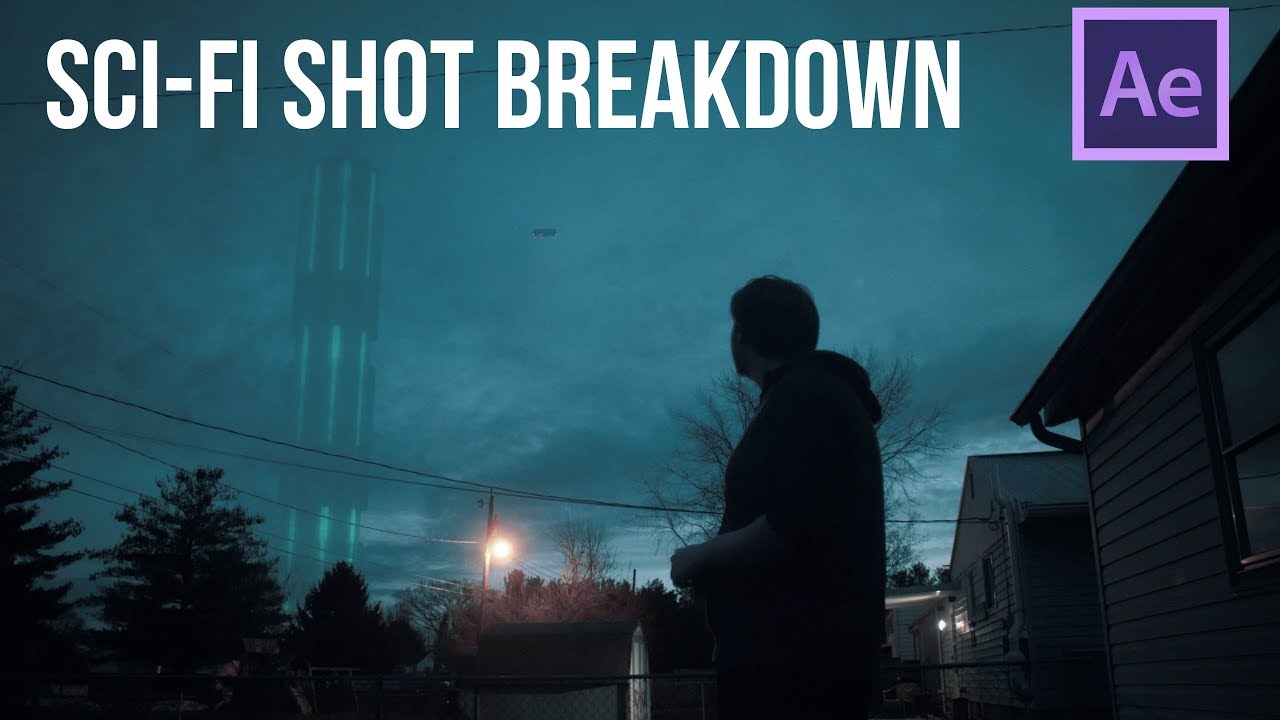 After Effects VFX Breakdown: Futuristic Building and Explosion Shot