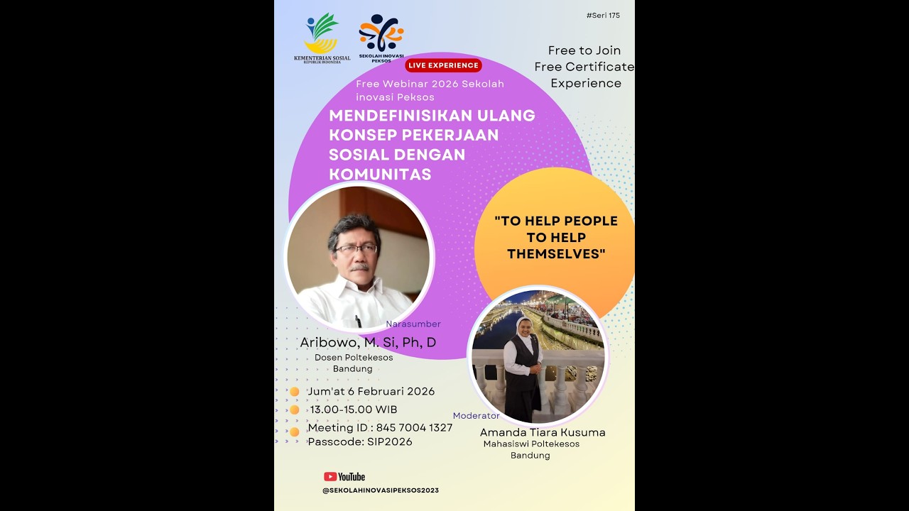 Mendefinisikan ulang konsep pekerjaan sosial dengan komunitas