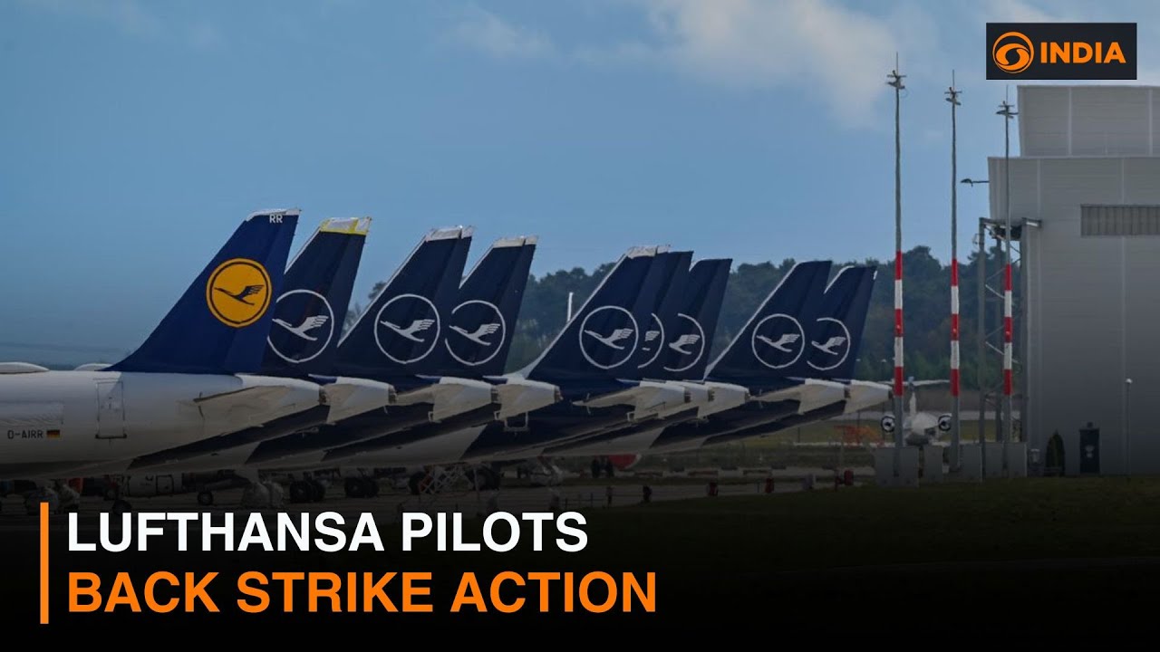 Lufthansa Pilots Back Strike Action | DD India