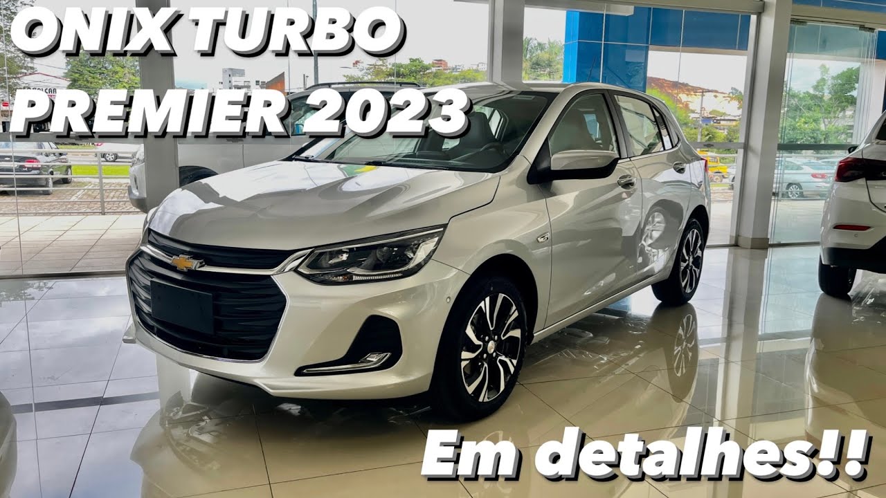 Chevrolet Onix Turbo Premier 2023 - Linha 2023 em detalhes!! (4K)