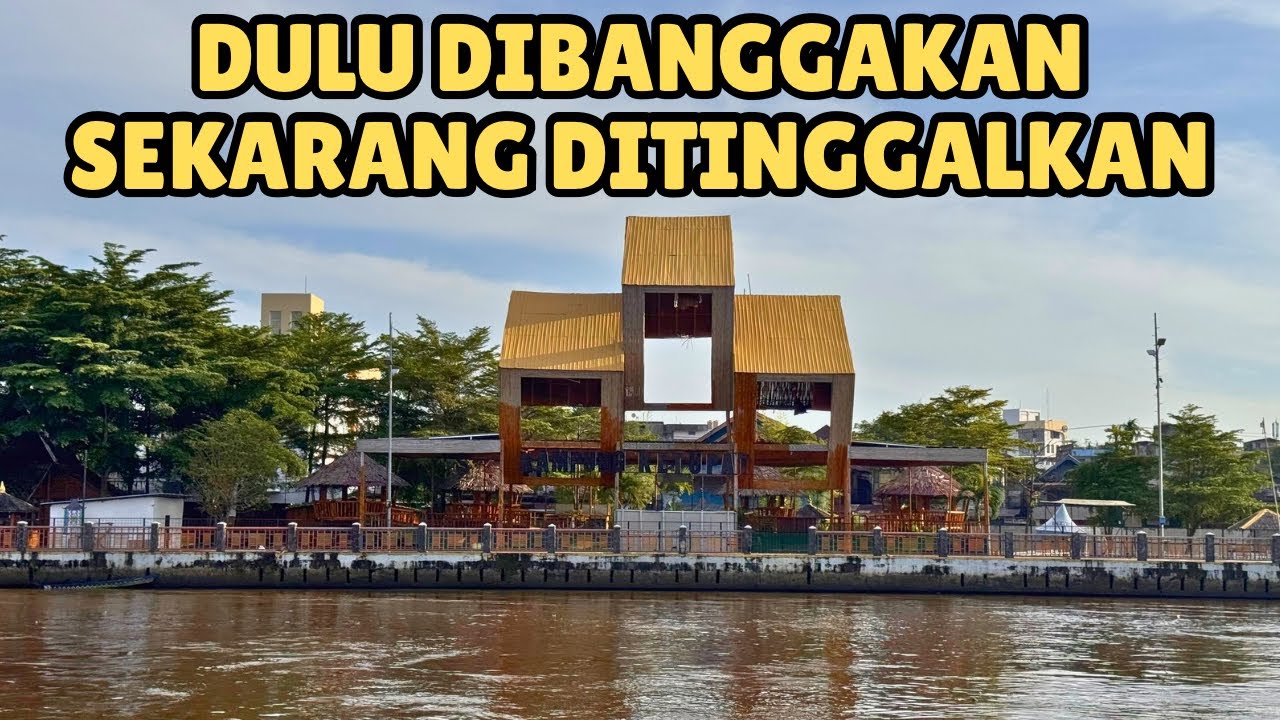 Memprihatinkan, Begini Kondisi Terkini Wisata Kampung Ketupat Banjarmasin 