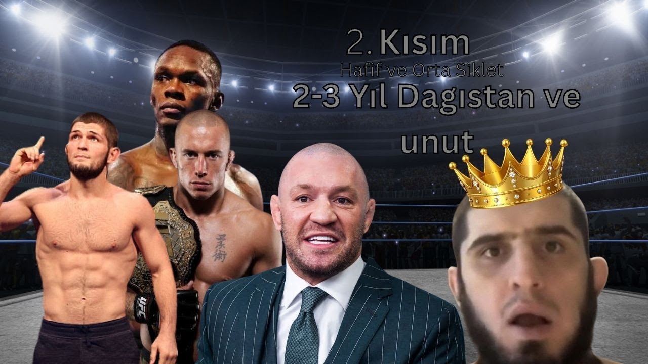 UFC'de Her Sikletin Tüm Şampiyonlarını Kendi Aralarında Sıralıyorum Part 2 Hafif ve Orta Siklet