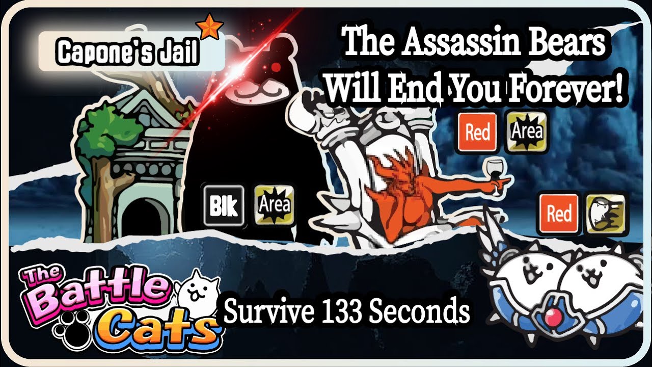 Last Gang 1 Crown | Capone's Jail | Stories of Legend | The Battle Cats |  No Gacha