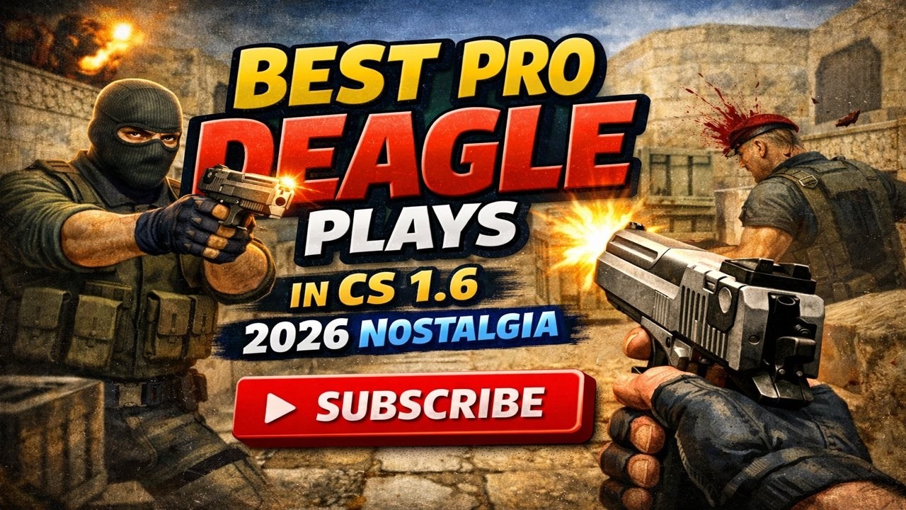⭐ Best Pro Deagle Plays in CS 1.6 2026 ! ⭐