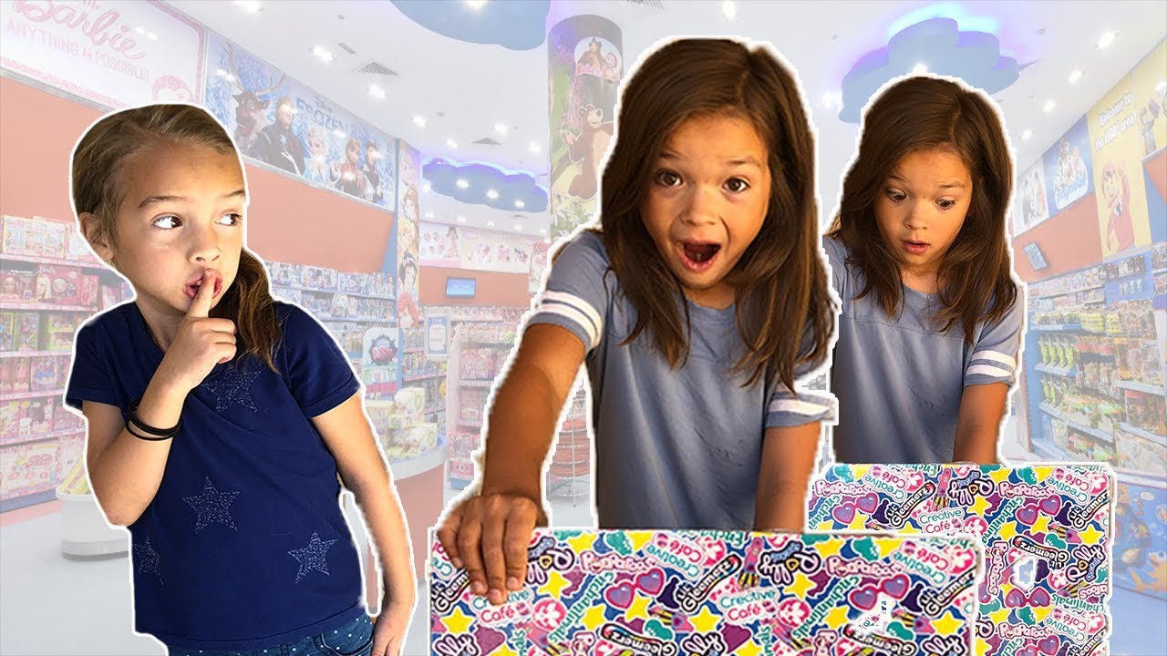 Toy LIBRARY lost all their TOYS! HUGE TOY Scavenger HUNT!