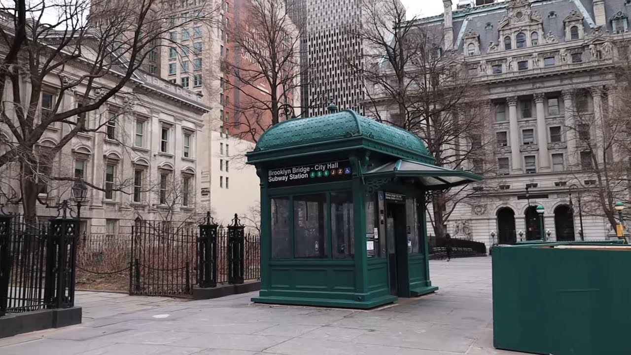 La Primera Estación DE TREN en Nueva York | ABANDONADA | City Hall Station