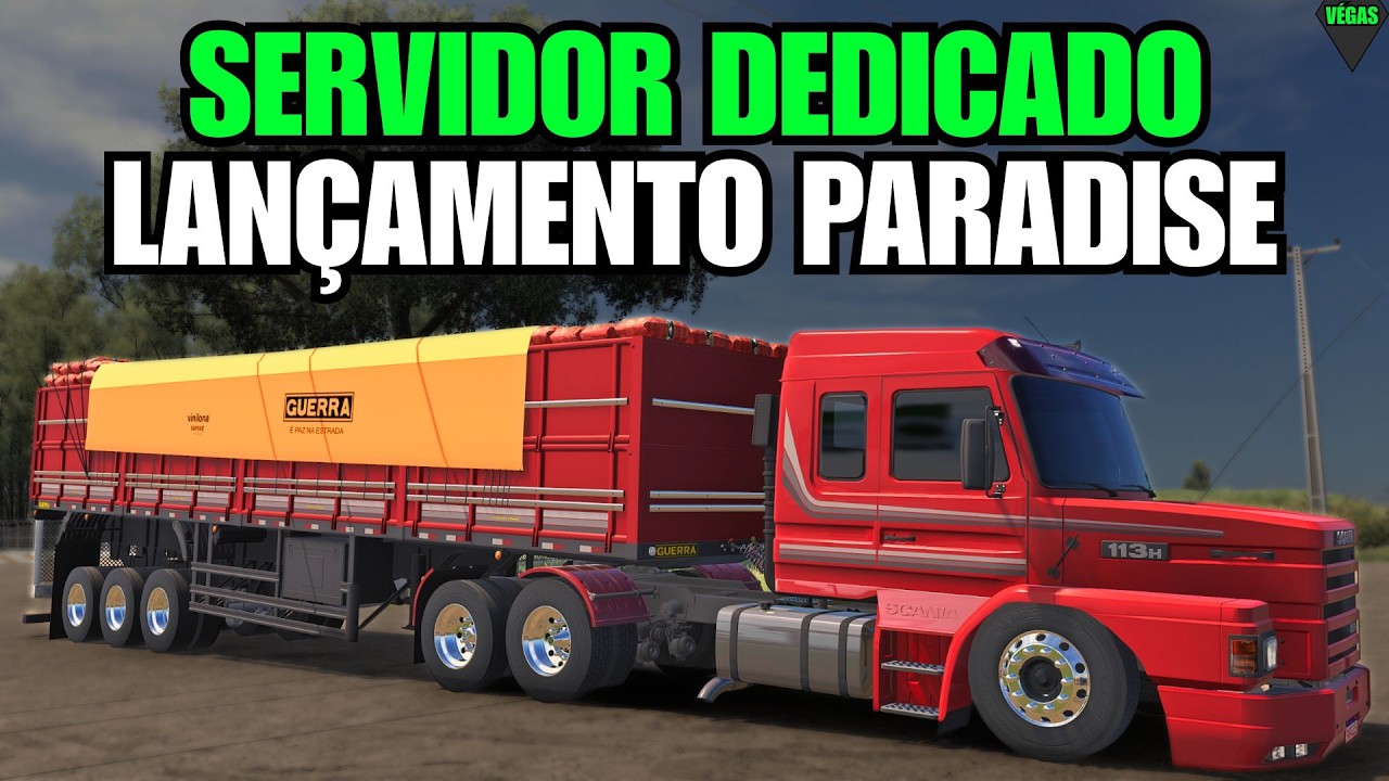 Scania 113h clássica | comboio mapa Eldorado PRO 128 jogadores