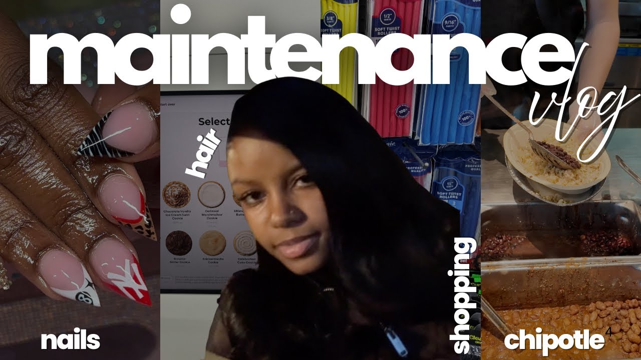 2k26 MAINTENANCE VLOG✨ | new hair, nails, lashes, & more || mahoganijoy