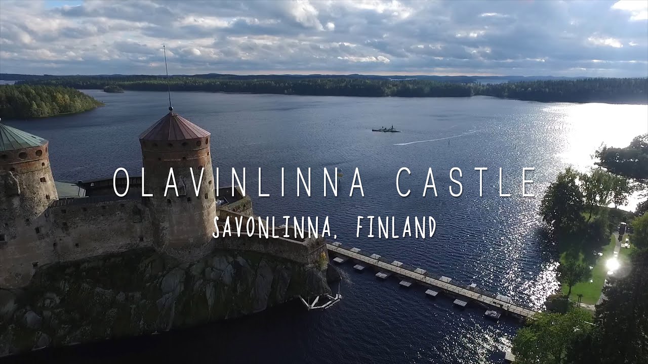 Olavinlinna, Olofsborg Castle - Savonlinna Finland - DJI Phantom 3 Professional