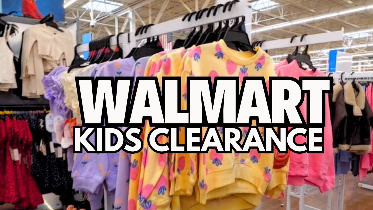 WALMART CLEARANCE BOYS AND GIRLS 