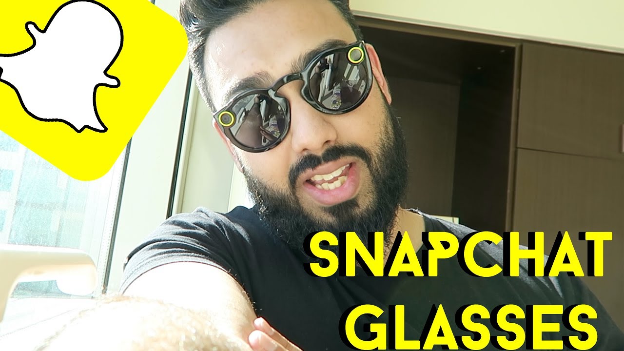 TRYING THE SNAPCHAT GLASSES !!!