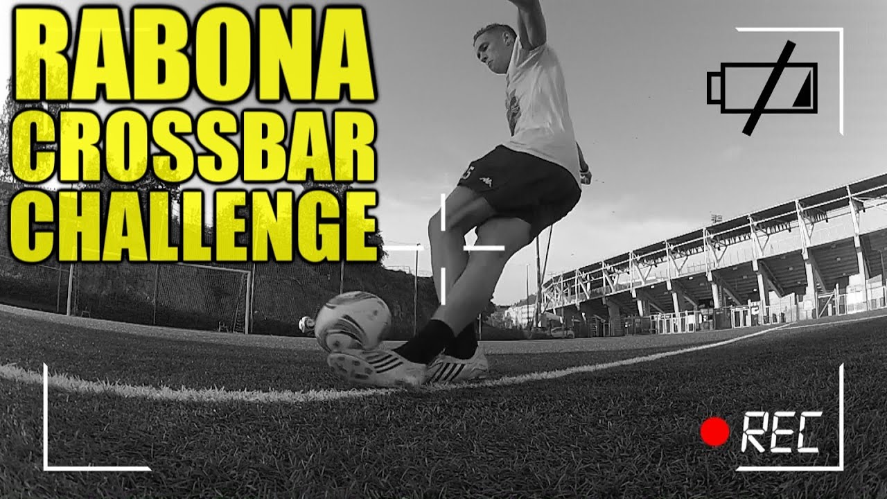 CRAZY RABONA CROSSBAR CHALLENGE - Can you do this!?