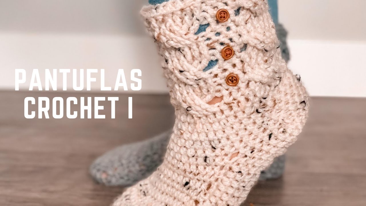 Pantufla | Calcetín a Crochet Parte I