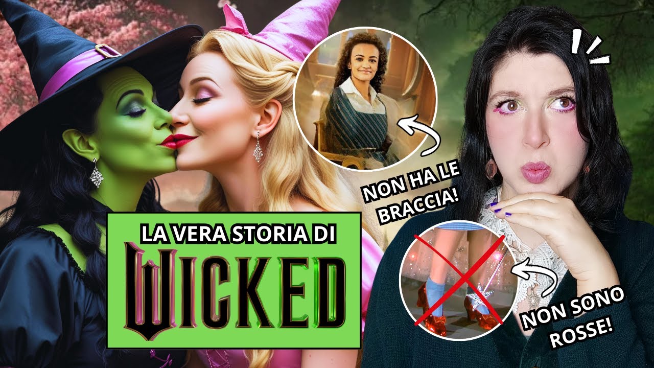 La vera Storia di WICKED (Prequel del Mago di OZ)