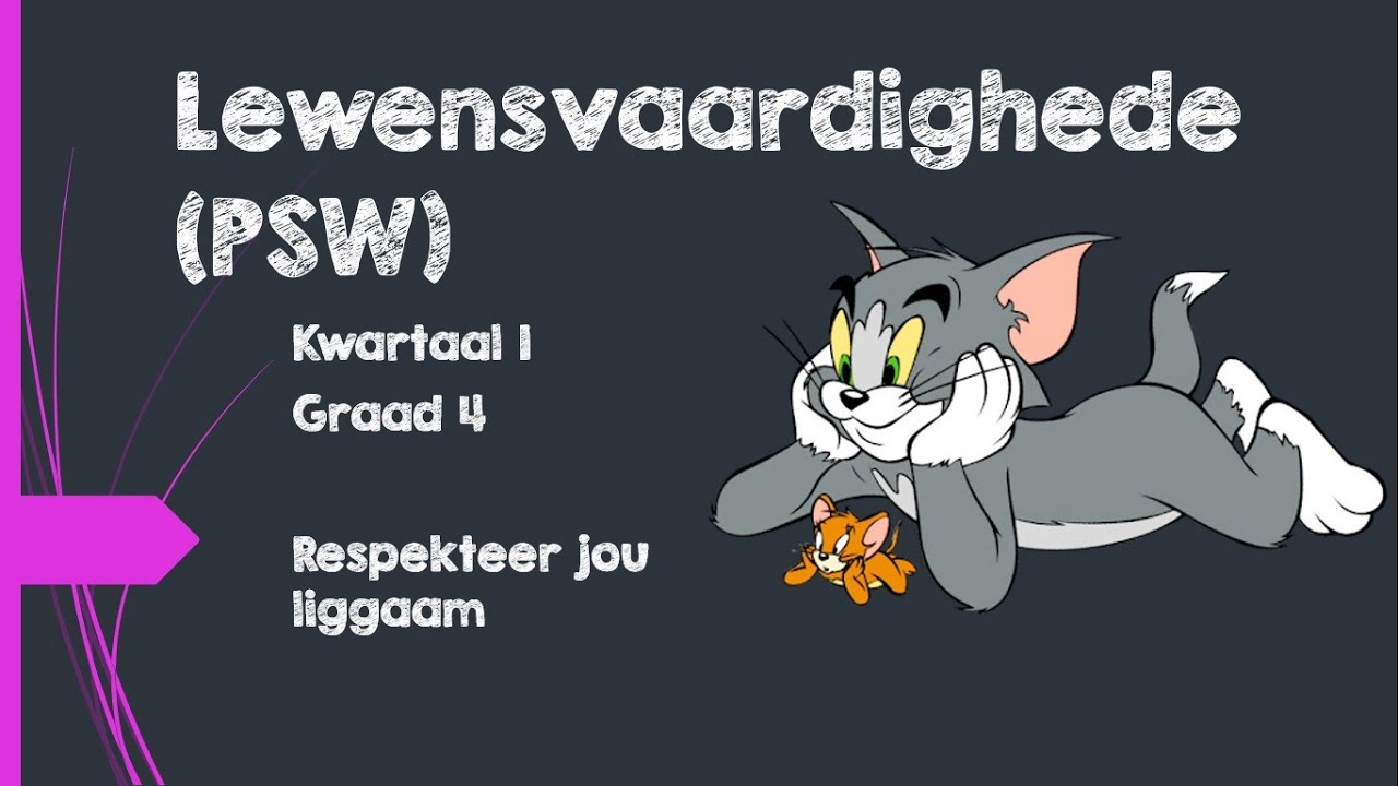 Respekteer jou liggaam en ander se liggame - Graad 4