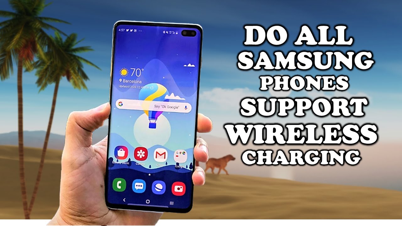 Samsung: Вот список телефонов Samsung, поддерживающих беспроводную зарядку?