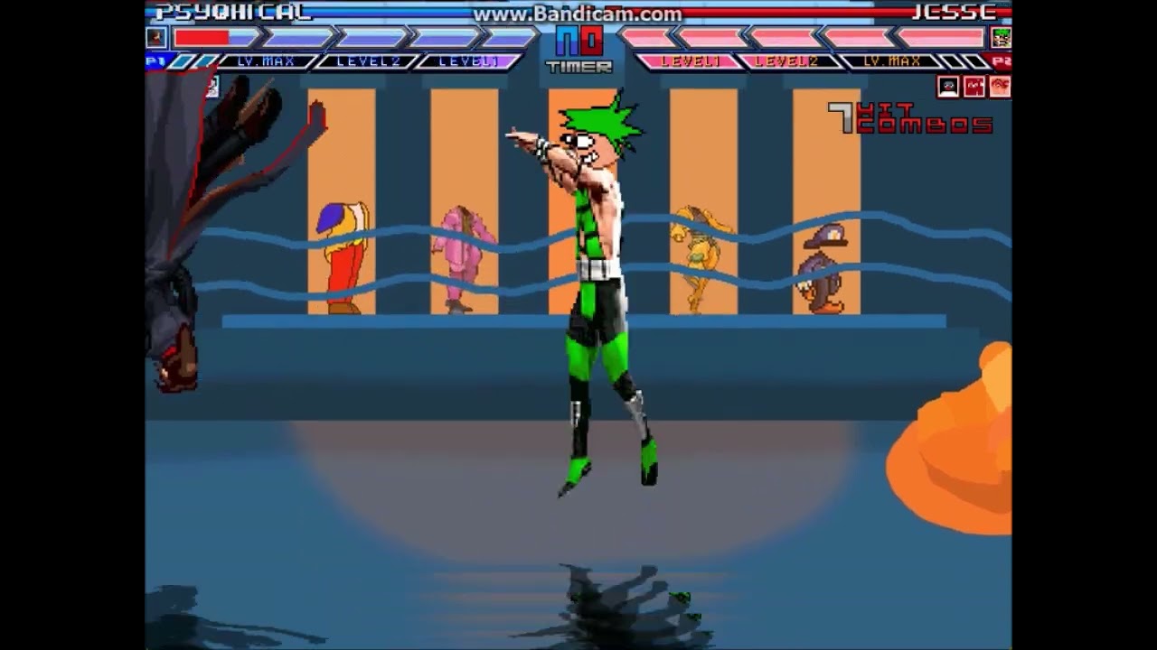 The GreenMUGEN213 Tournament Round 1: MUGEN INDO vs Calamardo137