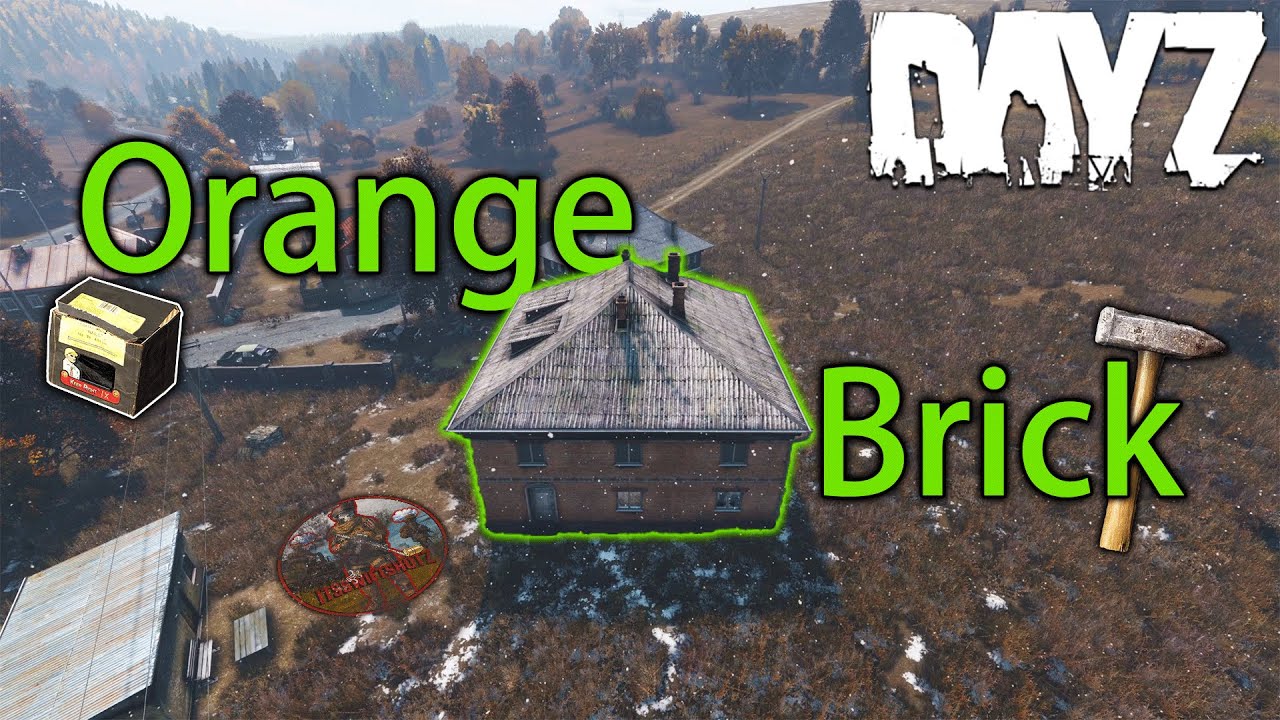 How to build the Finest Orange Brick building base on Official in DayZ