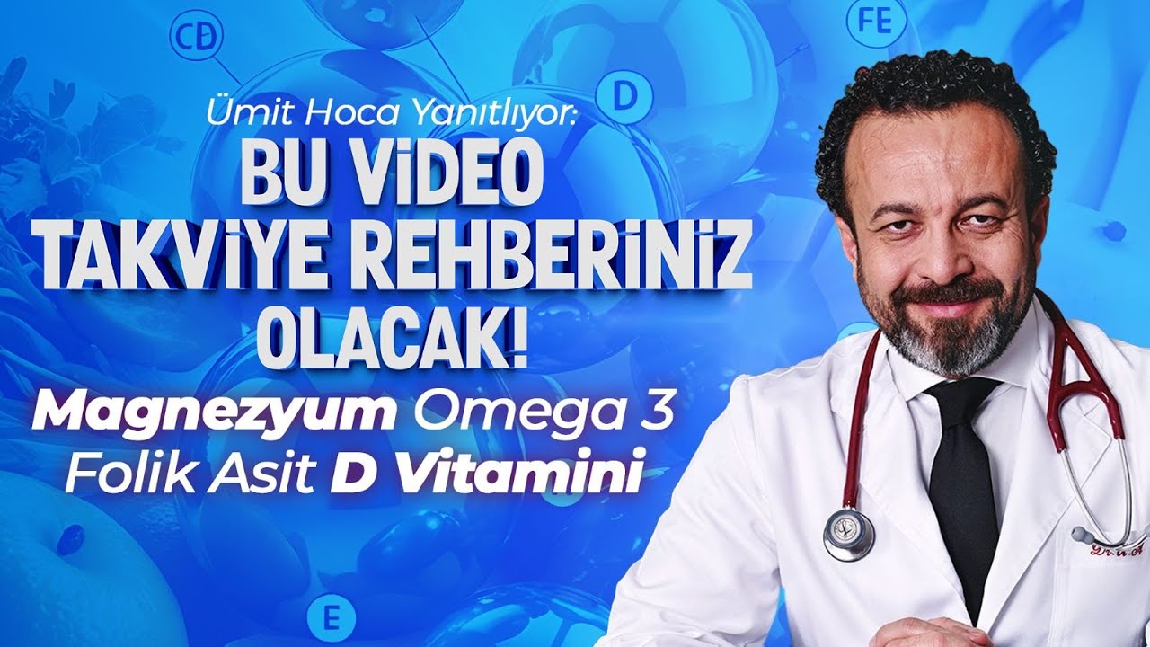 Takviyeler Hakkında Bilmeniz Gereken HER ŞEY! D Vitamini, Magnezyum ve Dahası! | Dr. Ümit Aktaş