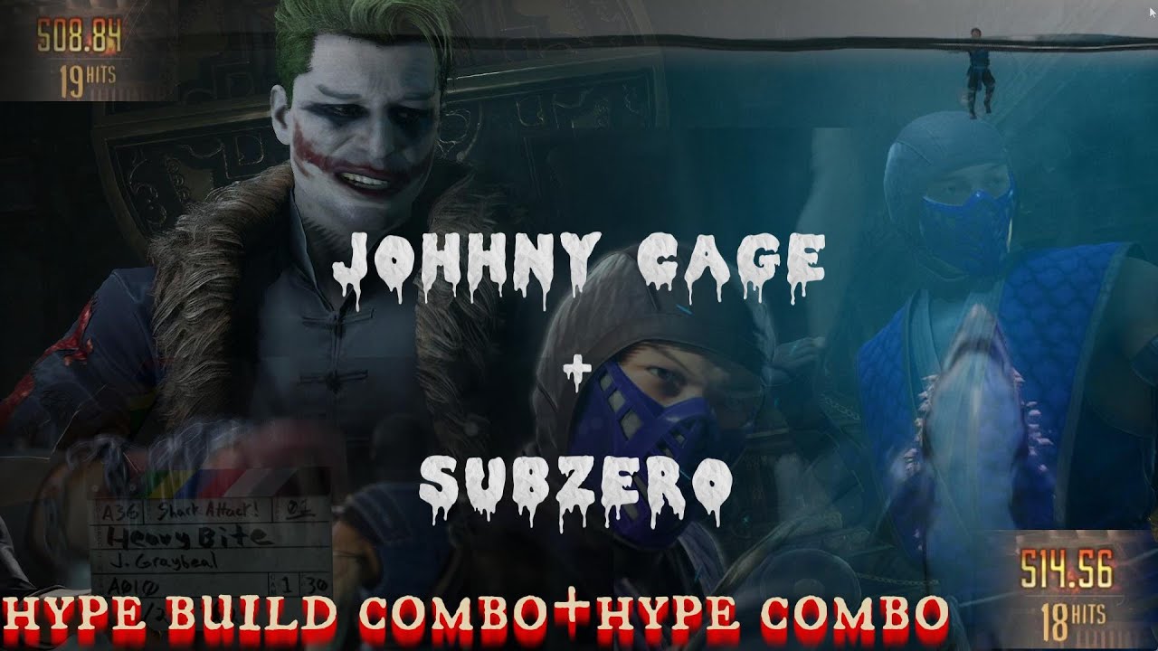Johnny Cage x Sub-Zero Kameo Combo 🔥 INSANE Hype Combos & Build!