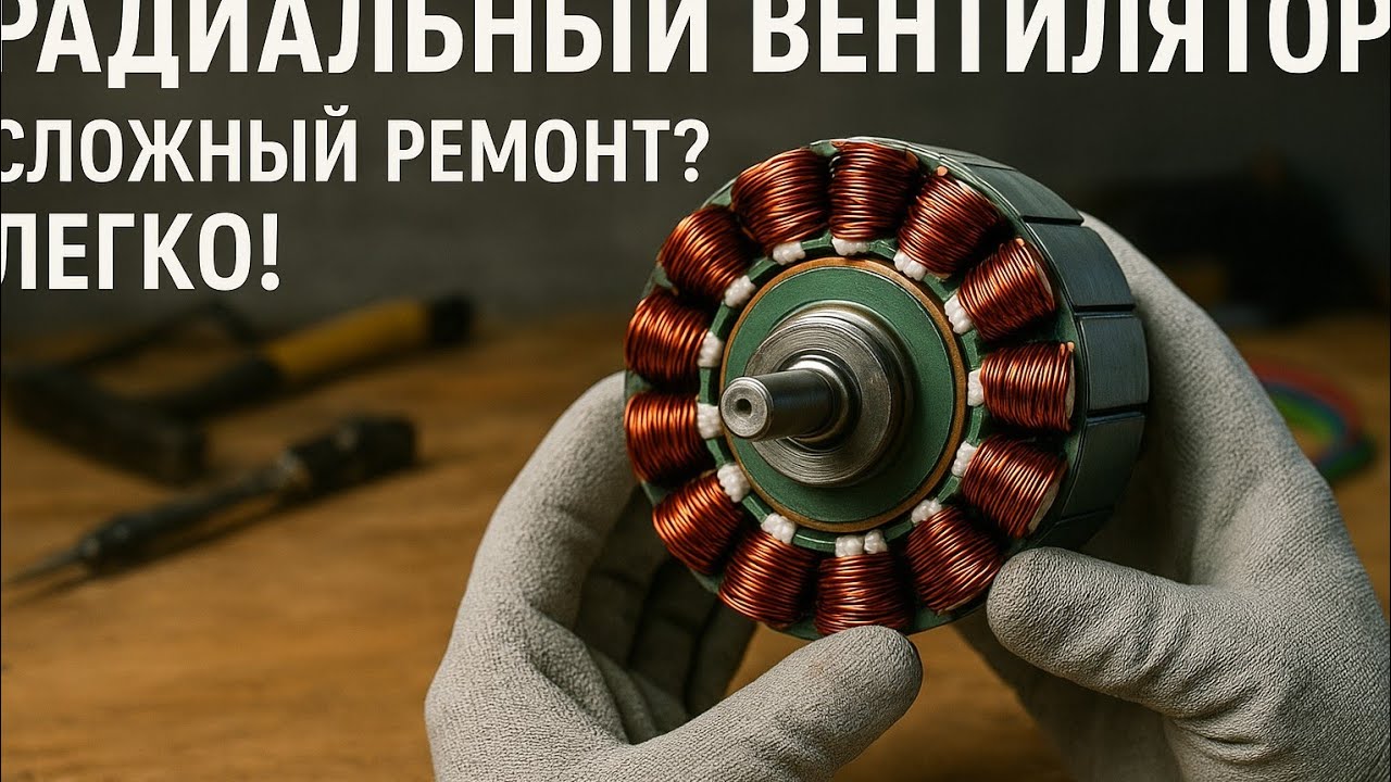 Радиальный вентилятор BDRS, часть1 (как разобрать?)