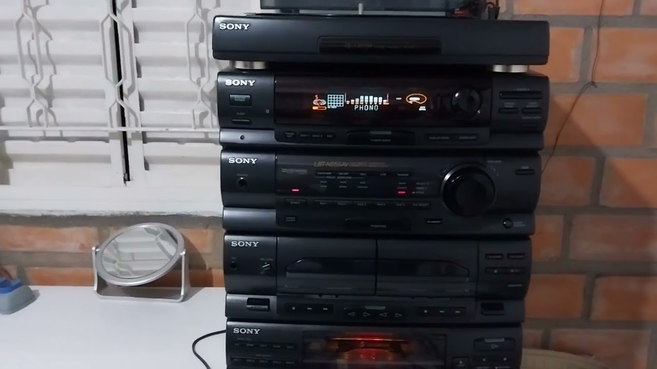 sony lbtn 555av tocando ac/dc