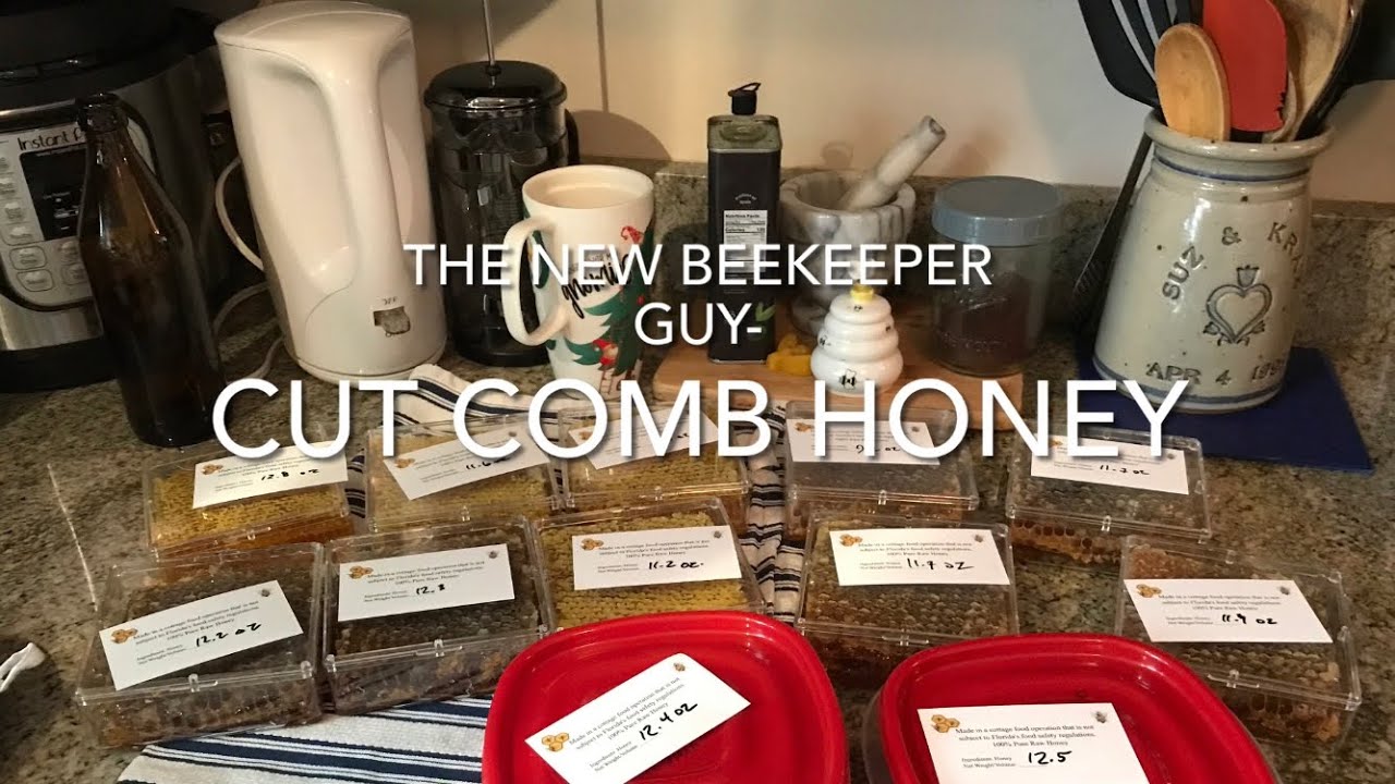 The New Beekeeper Guy- Cut Comb Honey