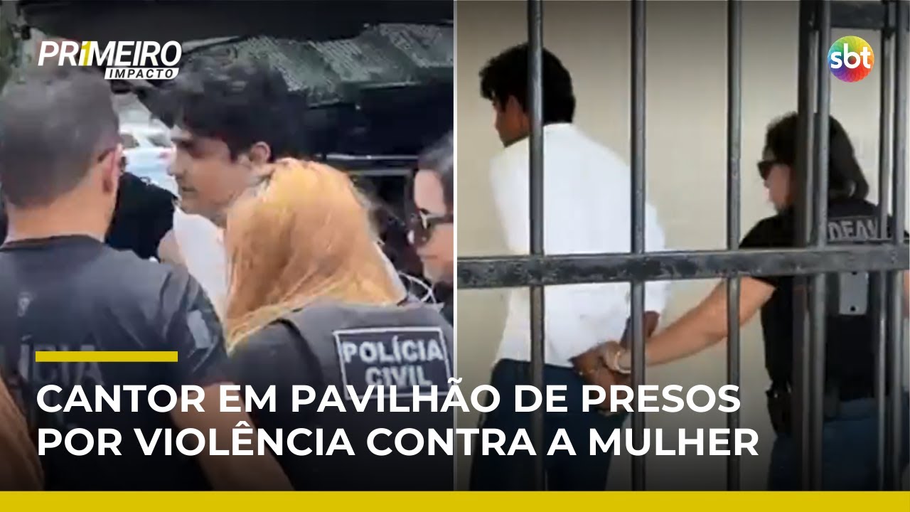 João Lima ficará em pavilhão exclusivo para presos por violência contra a mulher | #PrimeiroImpacto
