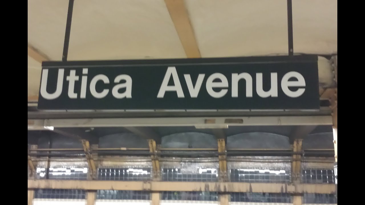 MTA New York City Subway: (3) (4) Trains @ Crown Heights Utica Avenue