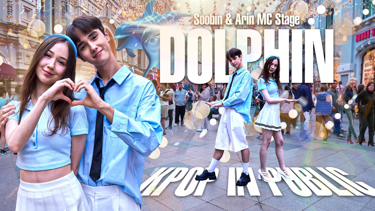 [K-POP IN PUBLIC ONE TAKE] Soobin & Arin MC Stage - Dolphin | Dance cover by 3to1