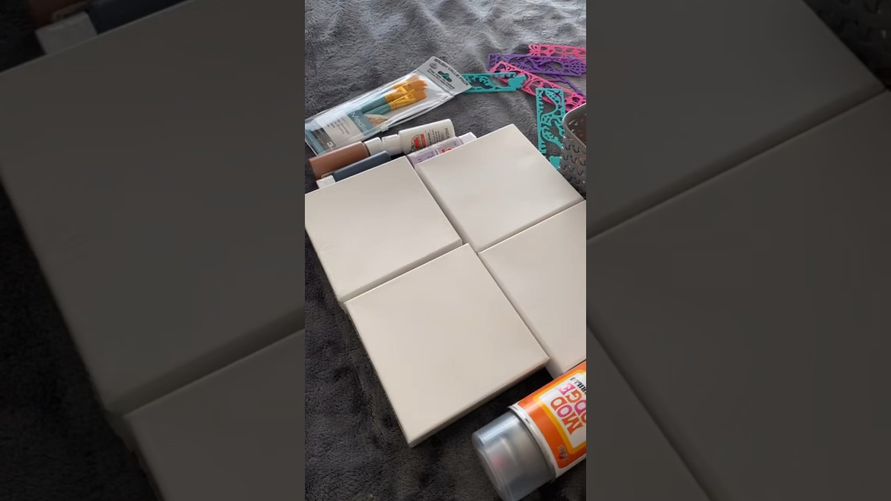 FEELING CRAFTY❓👀🎨 #suggested #nishacares #painting #games #fun #familyactivities