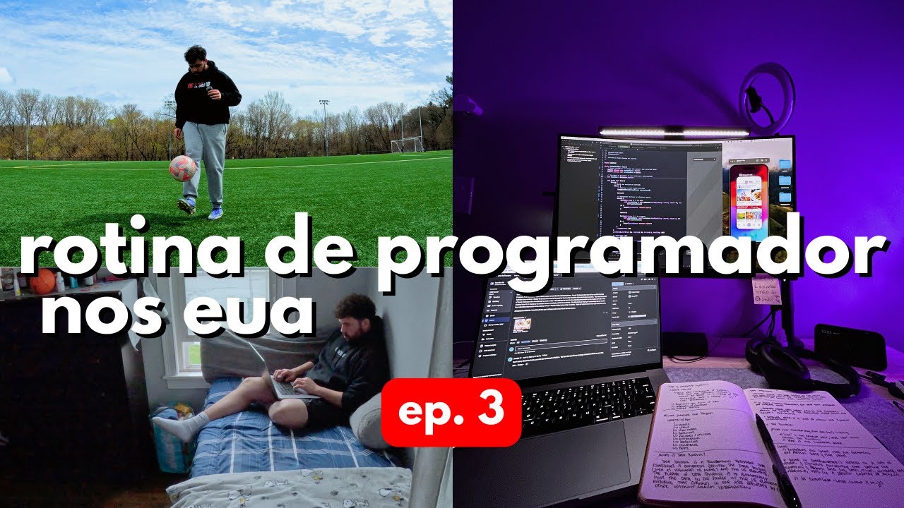 Rotina De Um Programador Brasileiro Nos EUA 🇧🇷🇺🇸