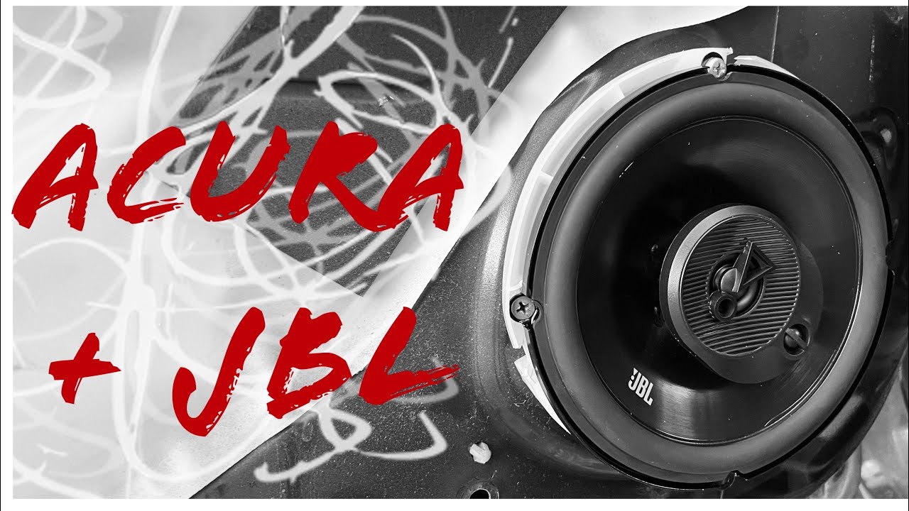 Acura TL 2006, door speaker JBL Upgrade Walkthrough.