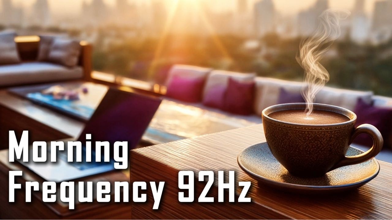 Morning Frequency 92Hz | Deep Chill Lounge Energy
