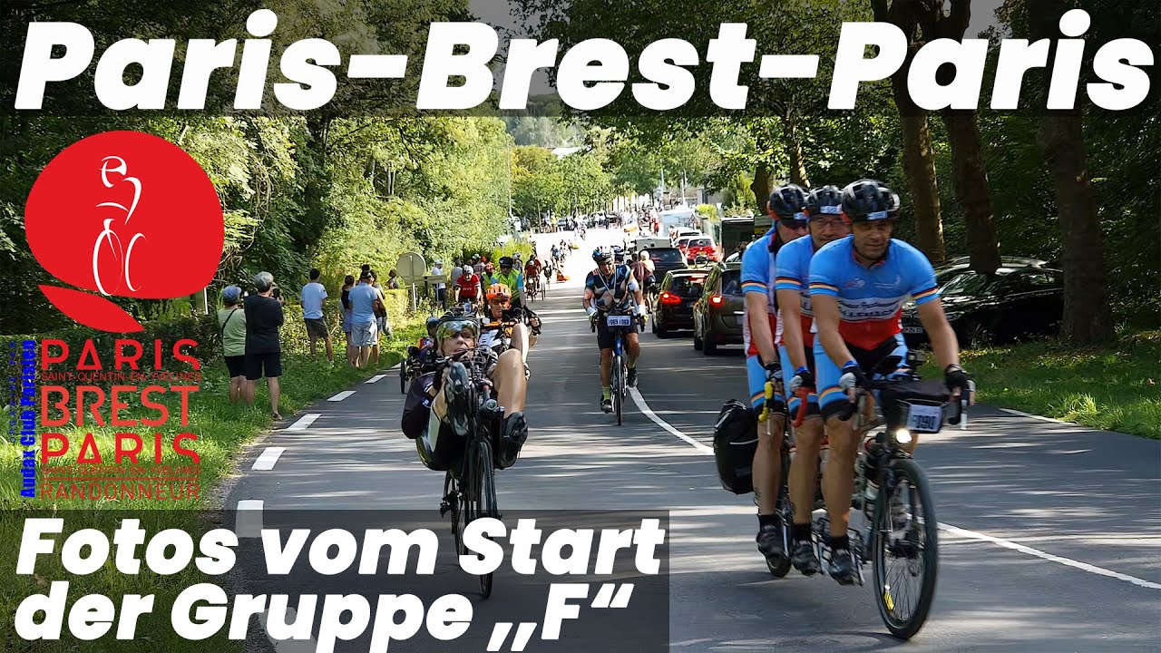 Paris Brest Paris 2023 #28 Bilder vom Start der Gruppe F Special Bikes