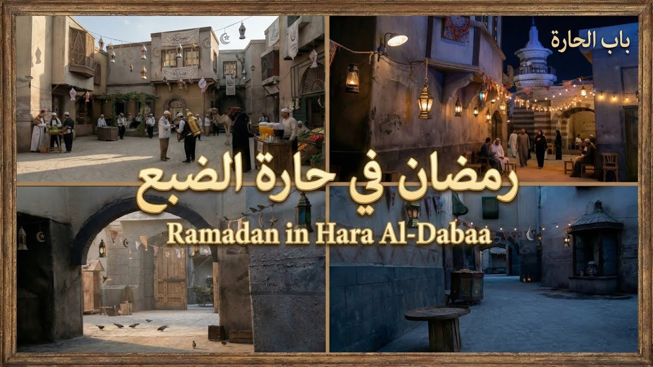 رمضان في حارة الضبع ، اجواء أول أيام رمضان في حارة الضبع ، باب الحارة