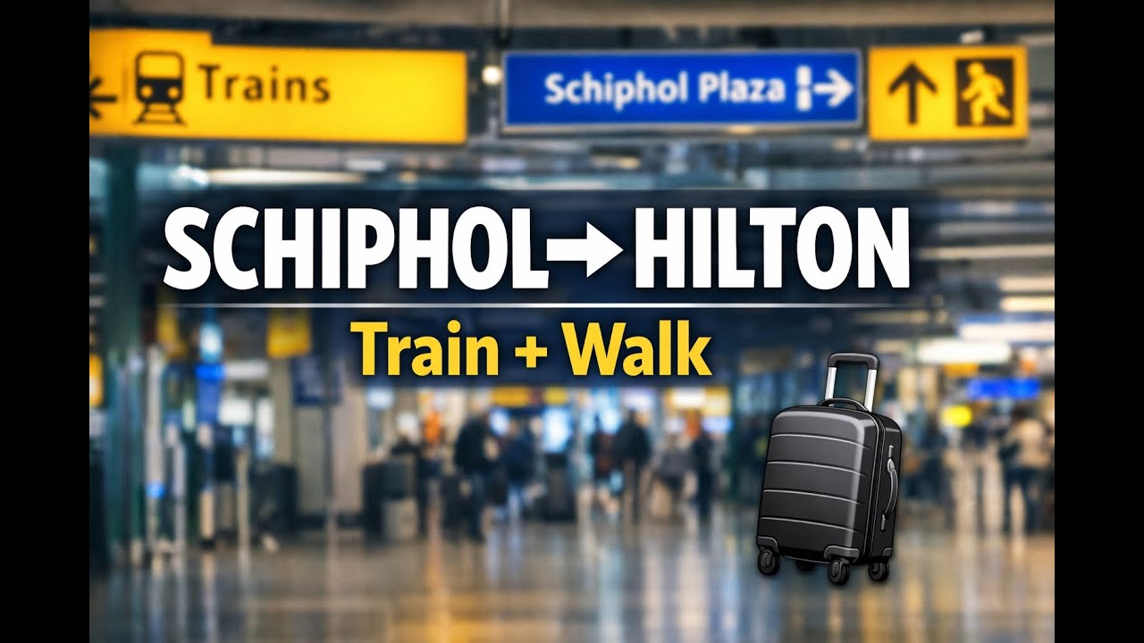 Amsterdam Airport Schiphol... How i get to the Hilton Amsterdam Airport Schiphol?